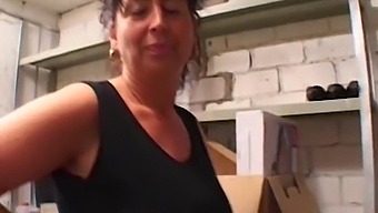 Milf With Big Tits Gets Fucked In The Shed