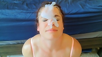 Extreme Facial Abuse With Cum Shower