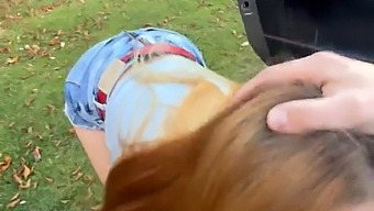 Aroused Woman Solicited Me In The Woods