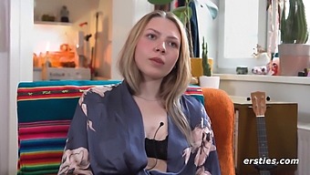 Berlin-Based Songwriter Nelio'S Private Masturbation Session In Her Shared Space